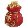 Sparschwein Münze Neuer Chinesischer Stil Festival Glas Zum Öffnen Zerbrechen Jahr Rot Schreibtisch Geld
