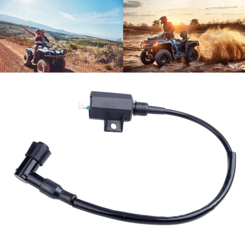 Durabilă ATV Dirt Pit Bike Motocicletă Bobină de înaltă presiune compatibilă pentru Prairie 360 KVF360 KVF360A KVF360C 4 piese de roți