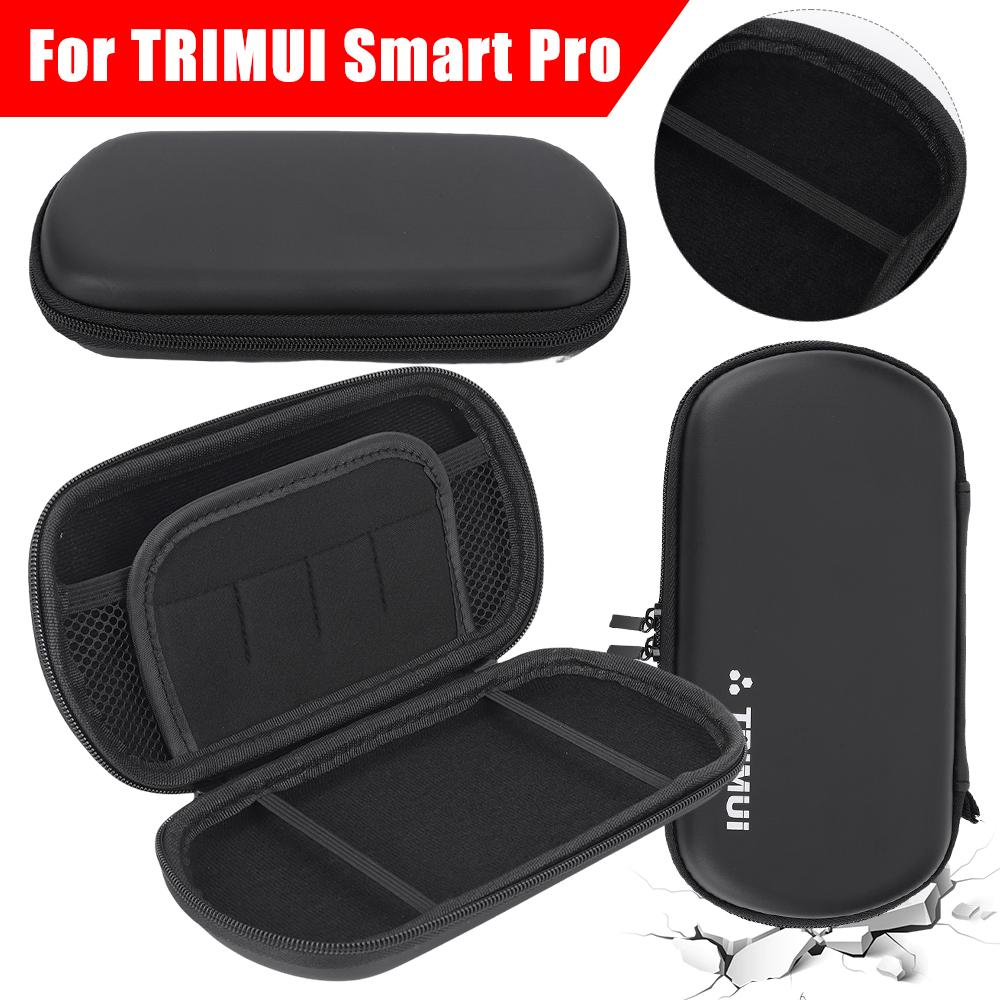 For Trimui Smart Pro Carrying Case with Tempered Glass Film (Optional) for Trimui Smart Pro Handheld Game Console Organizer Bag