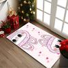 1pc Digital Printed Chair Rug for Home Office Use, LABUBU Carpet Appropriate for All Seasons, Soft Area Carpet