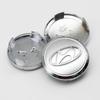 ABS 65mm  60mm 3D Car Emblem Wheel Hub Center Cap Badge Covers Accessories For Hyundai I10 I20 Getz Accent Elantra Santa Badge