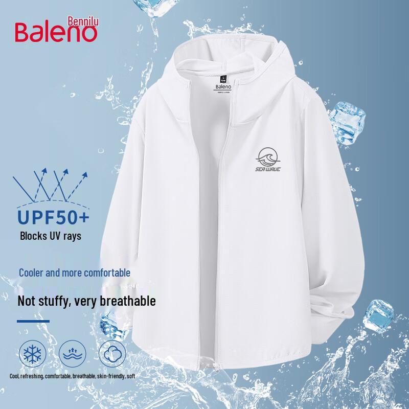 

Baleno Men s Ice Feel Sun Protection Hooded Jacket 3XL