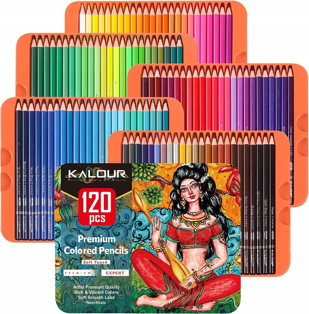 Kalour 120 Professional Colored Pencils Set