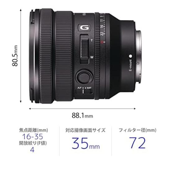 SONY FE PZ F4 G Zoom Lens for Digital SLR Cameras Genuine Lens SELP1635G 16-35mm Wide-Angle Full-Frame (E-mount) -