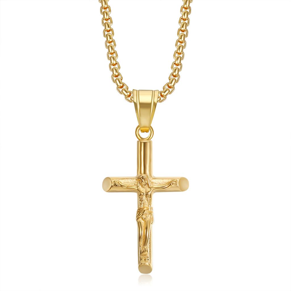 European and American Crosses Do Not Fade Neck Chains Men's and Women's Jewelry Accessories