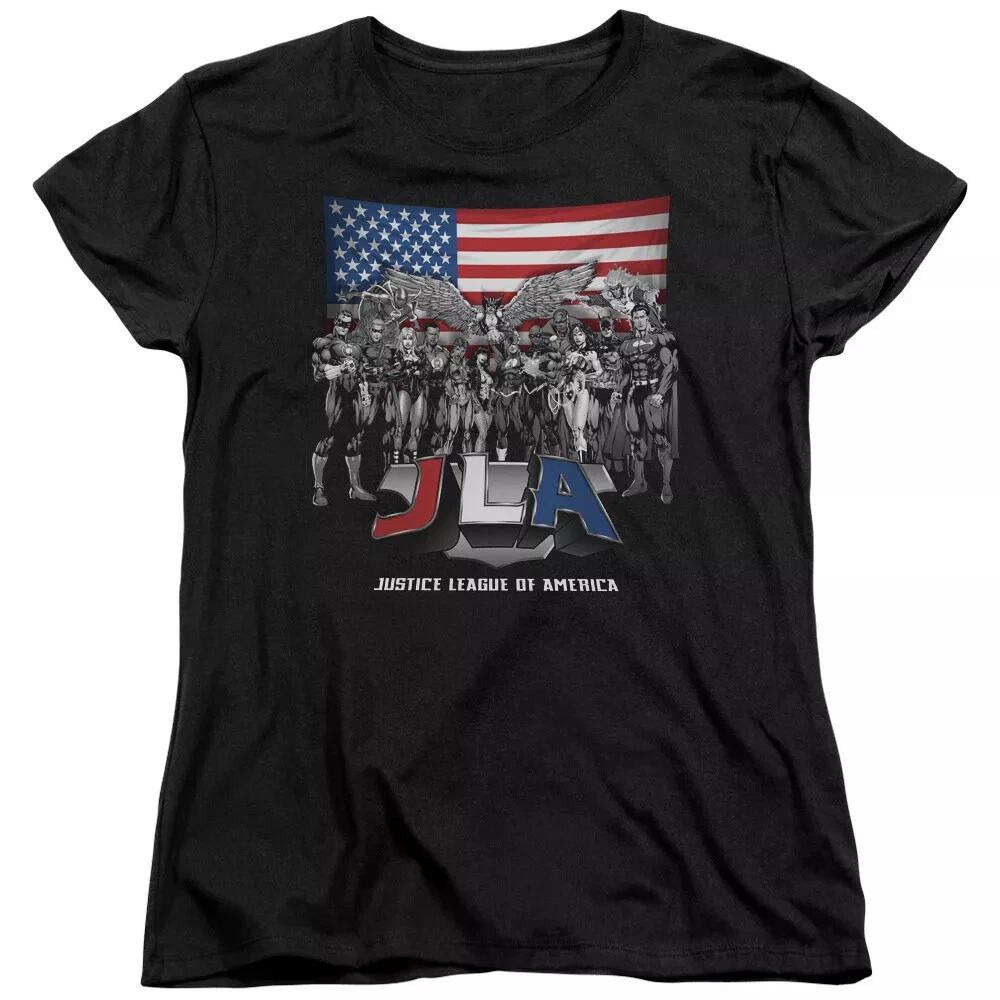 Justice League Of America  All American  Women s T-Shirt L