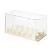Figure Display Case Clear Display Holder For Figures Detachable Cube Stand Design Boxes For Shelf Corner Bookshelf Miniature