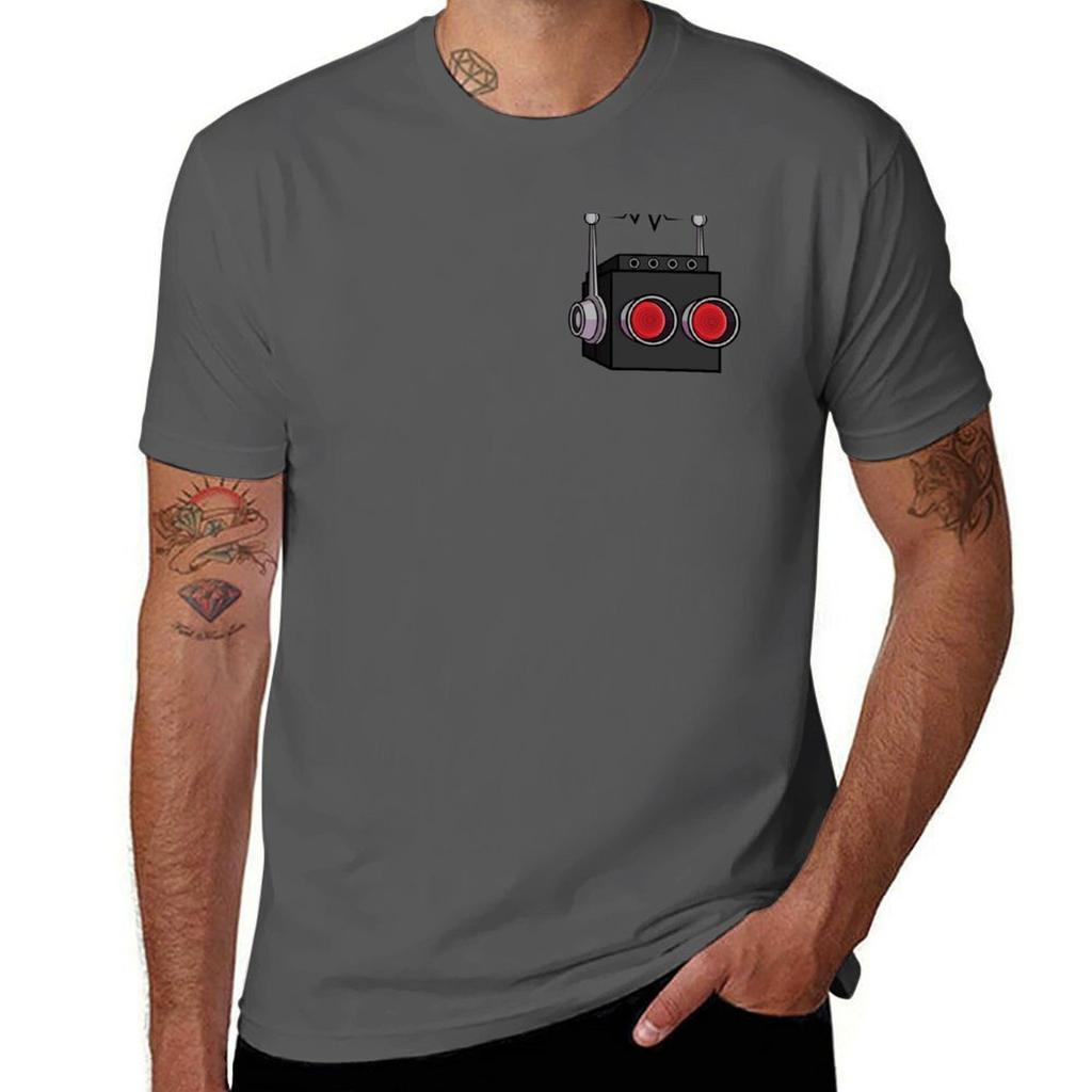 SaturnBot T-Shirt Man Tshirt Cotton T Shirts High Quality Printed T Shirts for Man T-Shirt