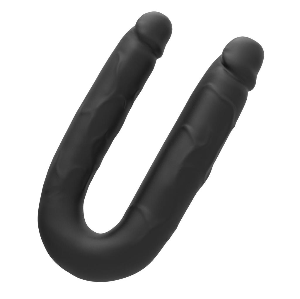 U-Shaped Dual-Headed Dragon Dildo: Wearable Realistic Orgasm Enhancer