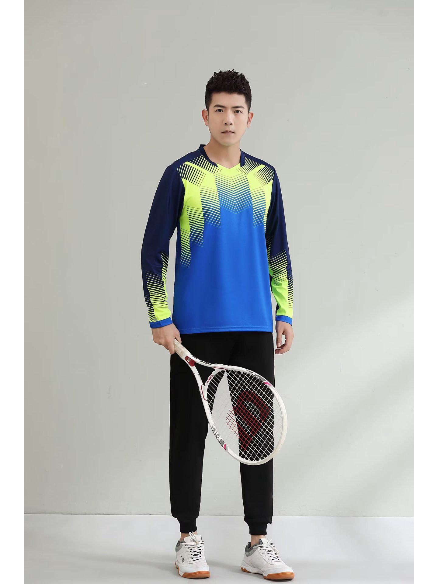 

Осенние спортивные куртки для пар и зеленые костюмы для соревнований по бадминтону; Доступны варианты покупки для студенческих групп M