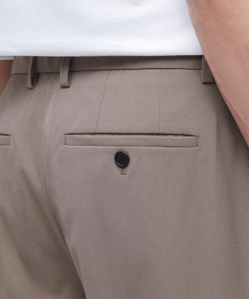 Musinsa Standard Lightweight Semi-Wide Hidden Elastic Waist Slacks [Dusty Beige]
