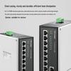 Tp-Link 9-Port 100Mbps Industrial PoE Switch CN Plug (adapter Included)