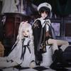 BJD doll clothes suitable for 1/4  sizeComplete set of cute magic cloaks clothes set doll accessories