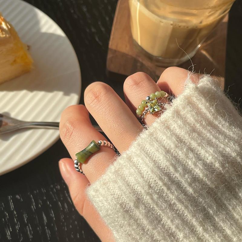 Stylish Copper Adjustable Ring With Geometric Design For Women Featuring Appeal Luxurious