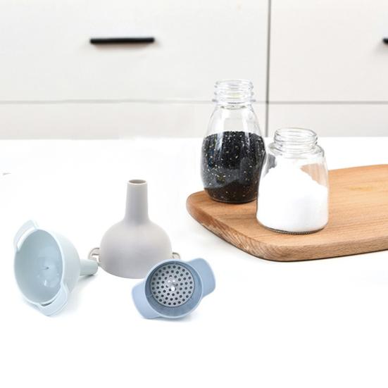 Küchentrichter zum Befüllen von Flaschen Küchentrichter mit abnehmbarem Siebfilter BPA-frei