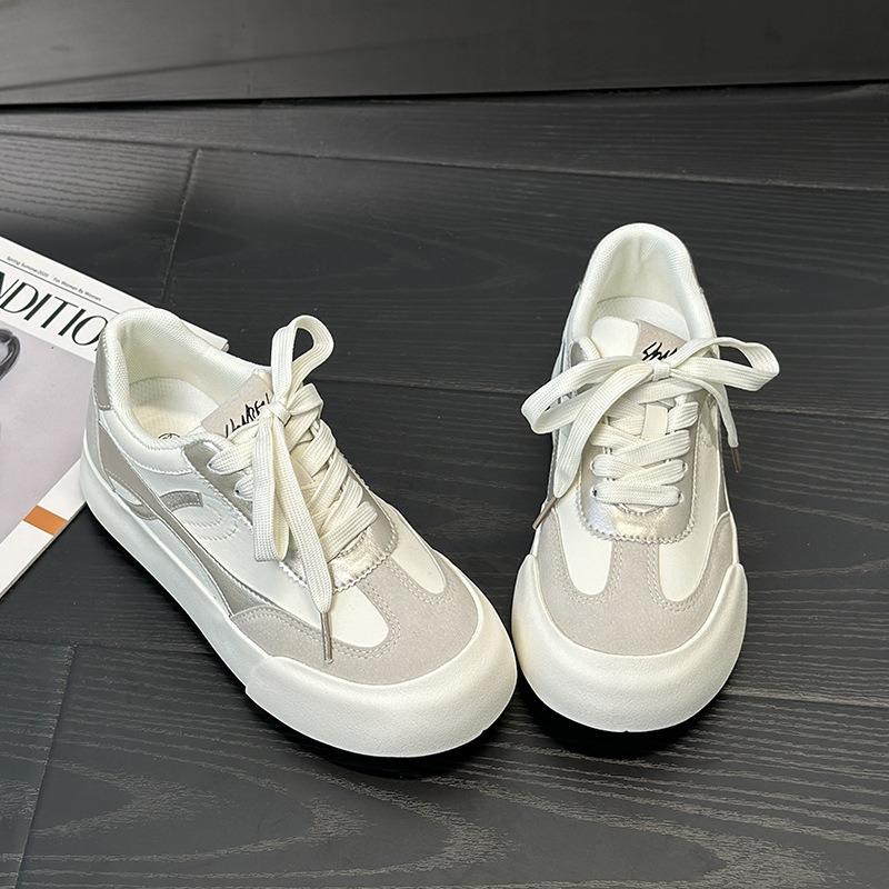 Little White Shoes Women's Autumn New Versatile Round Head Niche Design Women's Shoes Versatile