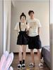 Stylish 2023 Summer Short Sleeve Family T-Shirts for Men, Women, & Kids - Perfect for Kindergarten Sports Day, Family of Three or Four