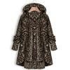 Cozy Women Winter Solid Fluffy Coat Overcoat With Button Jacket And Loose Sweater