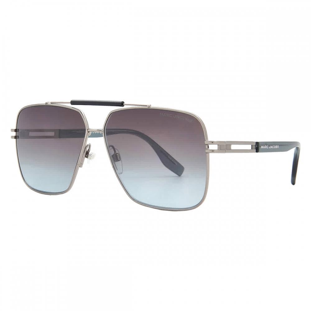 Marc JacobS Navigator Men S SunglaSSeS Grey Blue Gradient Marc 716 S 0kb7 98 62