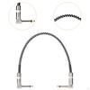 Guitar Cable,Right Angle,Stable,Lightweight,Replacement for Effects Pedal Braided