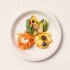 Strix Design Disposable Paper Plates, 50 Count, 18cm, Unbleached, Water- and Oil-Resistant, Stain-Resistant, Stylish, Microwave-Safe, Made with Bagass