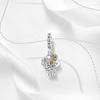 Ahthen Copper Beads Bouquet Dangle Charm Fit Snake Chain Bracelets Necklaces For Women Premium Jewelry Producing