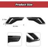 JeCar Carbon Fiber Fender Side Air Vent Decor Cover Trim For Ford Raptor F150 2021+