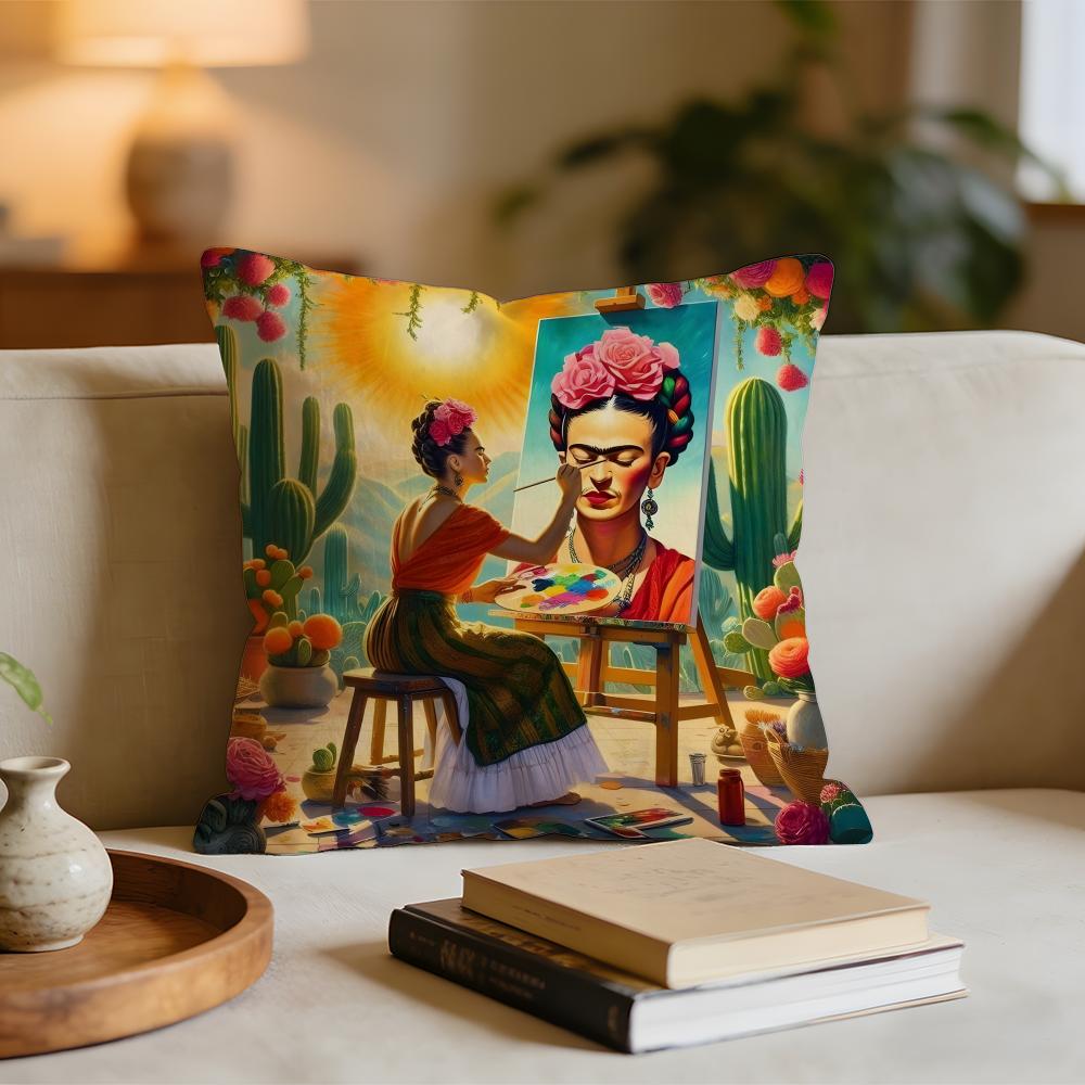 Frida Kahlo Cushion Cover Short plush pillowcase for bed sofa carwashable 30x30cm
