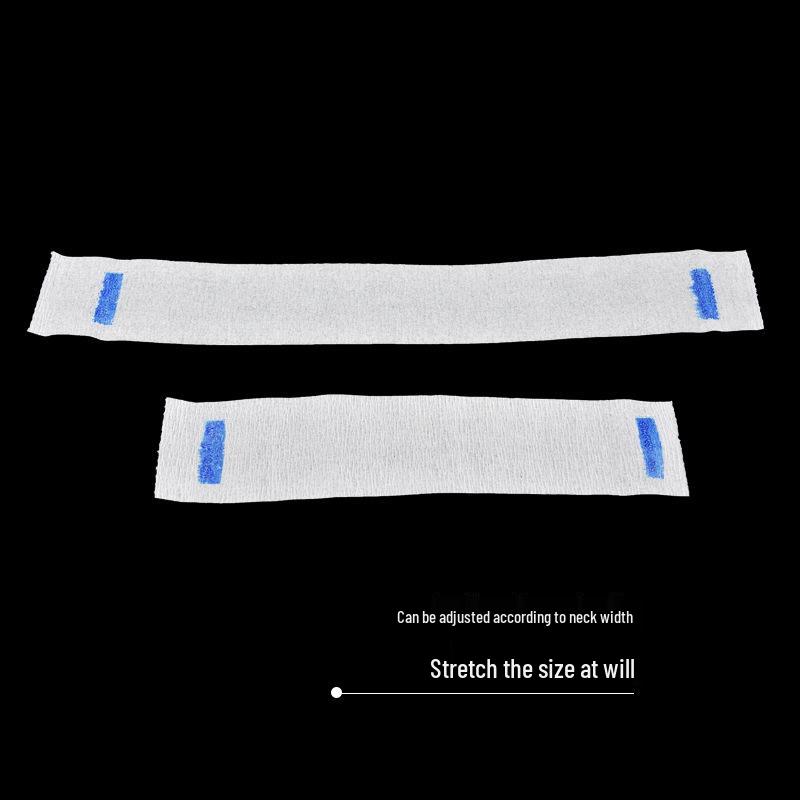 Disposable Neck Protector Paper for Haircuts - Barber and Salon Supplies
