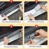 4pcs Car Anti Scratch Door Sill Protectors Stickers Strip Door Sill Stickers For BMW M M3 M5 X1 X3 X5 X6 E90 E91 G20 G21 G30 F10