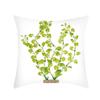 New Green Plant Pillow Ins Creative Home Sofa Pillow Cover Does Not Contain Core