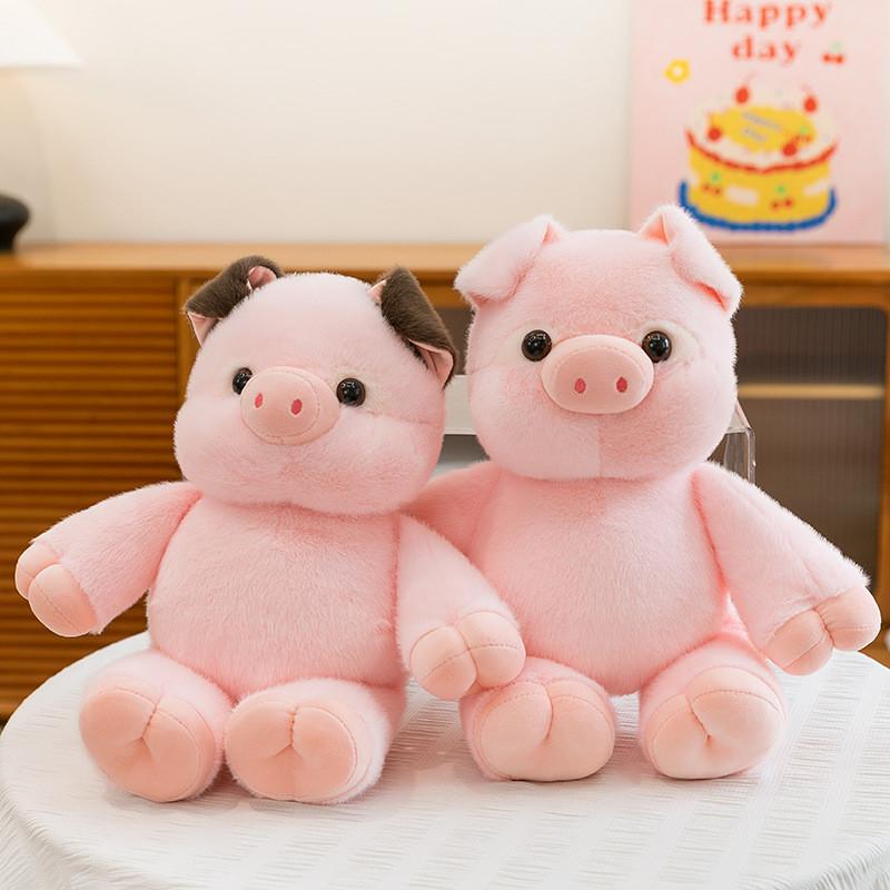 Pig Soft Cartoon Plush Toys Companion Gold Mink Velvet Material Kids Gift Girls