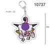 Dragon Ball Goku Acrylic Keychain - Double-Sided Cartoon Pendant Gift