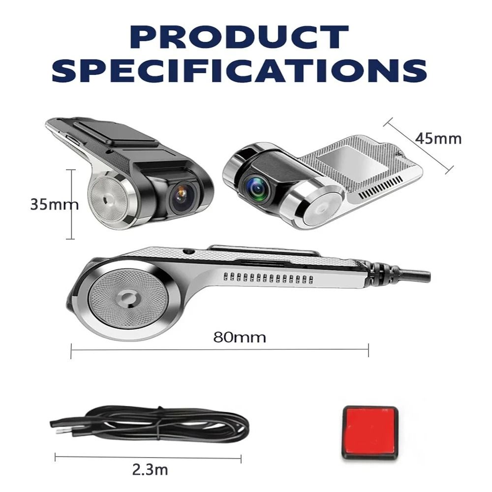 HD 1080P Smart Car Camera Expandable Memory Video Recorder NEW Dash Camera  Driving Recording