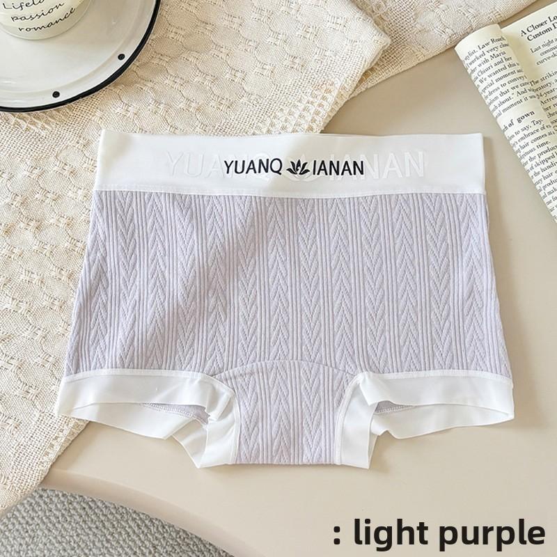 Women's New Summer Sweet Fashion Simple 10A Antibacterial Cotton Briefs