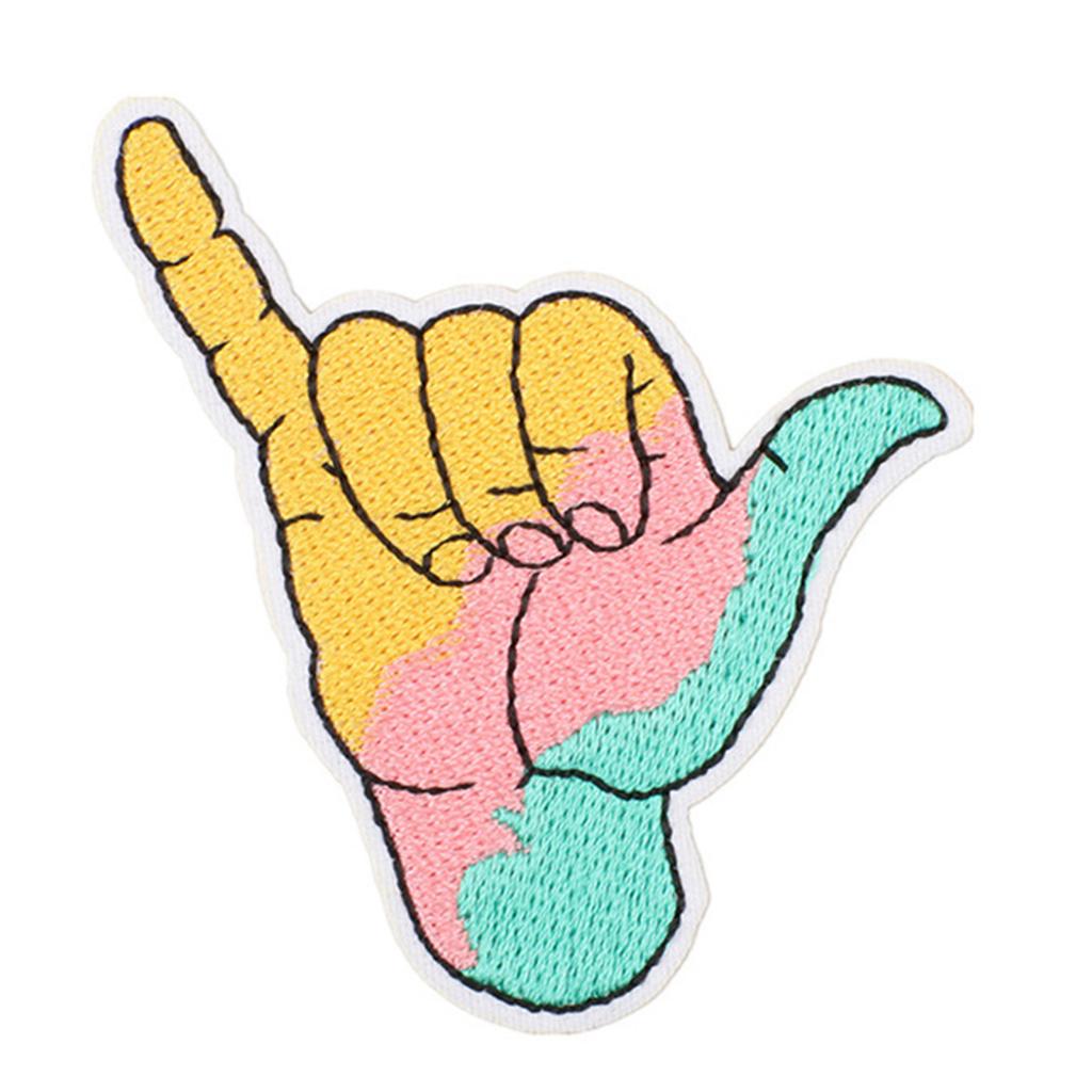 Embroidered Patches Flowers Repair Patches Iron On Patches Applique Patches Cartoon Bus Sew On Patches for Clothes Bag