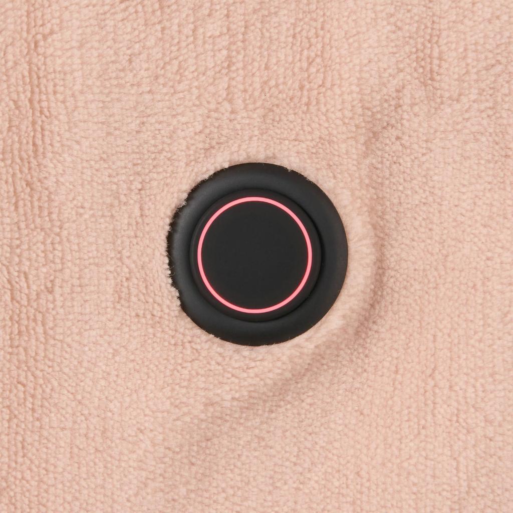 MUJI Washable USB Smoky 110cm Wide x 80cm Blanket, Pink, Deep, MJ-UBL11SPK/84390883