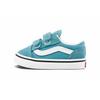 Old Skool V Velcro Breathable Lightweight Durable Low-Top Casual Skate Shoes Baby Sneaker Green VN0A38JN33L