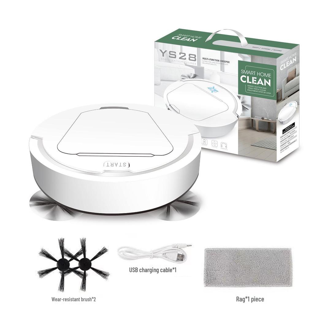 Smart Mini Robot Vacuum: Automatic Sweeping, Suction & Mopping Cleaner for Household.