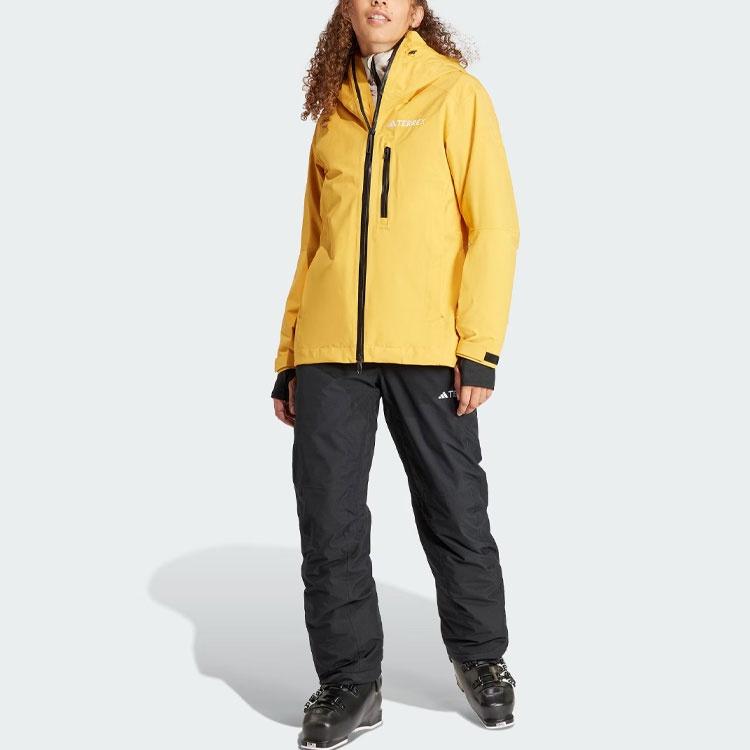 adidas Terre Ski Top Women's Apricot Yellow IB1071