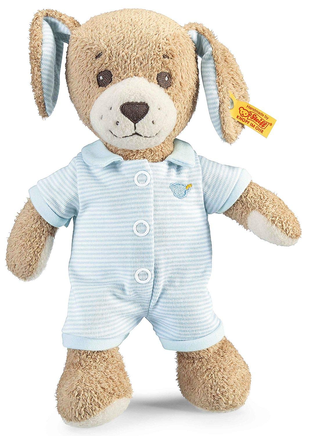 

Steiff Good Night Dog Blue Plush Toy, a cute, baby-friendly dog [Used]
