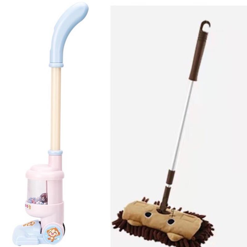 Kids Little Yellow Duck Pretend Play Cleaning Set