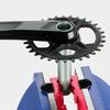 Inserții pentru menghină de bicicletă Suport cu inserții pentru cleme de fălci cu montare pe bancuri Suporturi pentru menghine Inserție clemă pentru repararea butucilor, pedalelor, pedalierului, furcii de biciclete