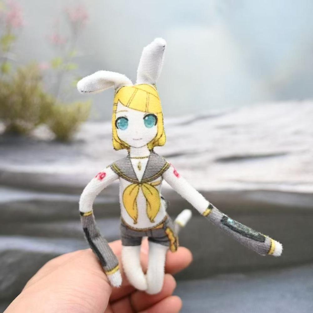 Kasane Teto Plush Anime Peripheral Twistable Shape Cotton Doll Hatsune Miku Stuffed Internal Wire Soft Cute Teto Plush Toy Gifts