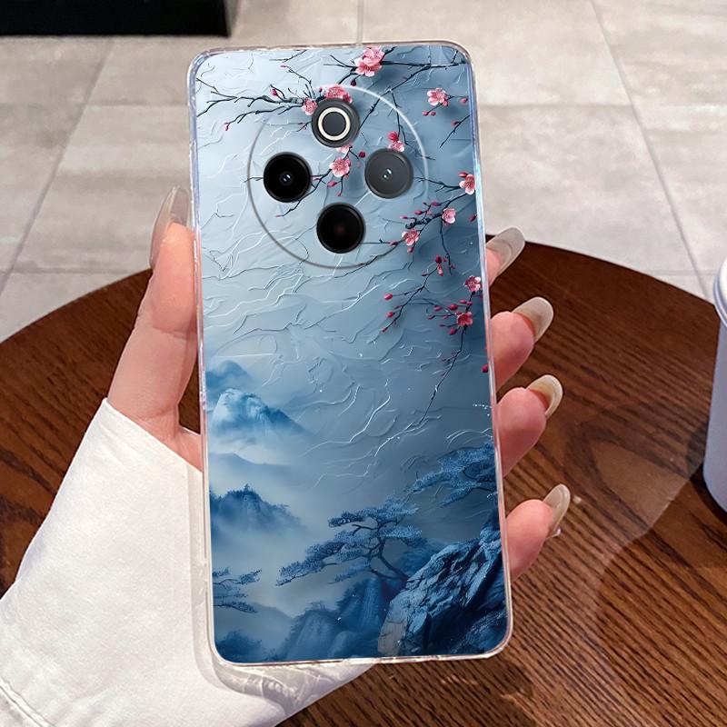Jelly Casing For Vivo Y300 Pro Y300 Pro+ T4 Capa Clear Silicone Soft TPU Back Cover For Vivo IQOO Z10 Cute Rabbit Cat Phone Case