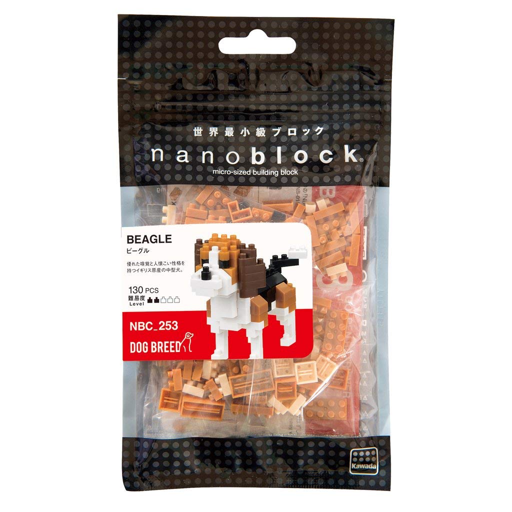Nanoblokk hunderase Beagle NBC_253