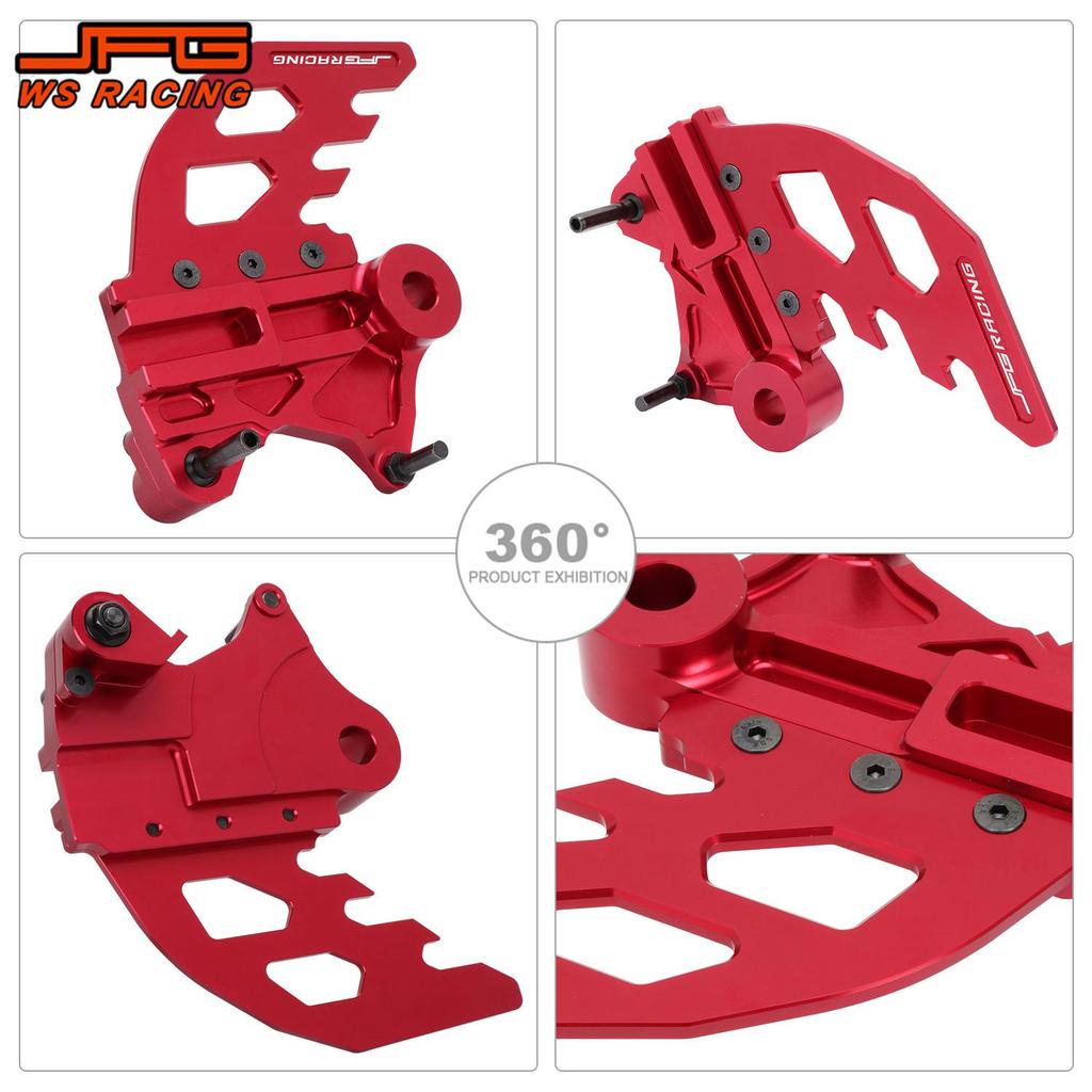 CNC Rear Brake Disc Guard Cover Protector Motorcycle Accessories For Honda CRF300L CRF250L CRF250RALLY Motocross Dirt Bike Parts