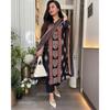 Schwerer Baumwoll-Pakistanischer Salwar-Anzug Kurti Indisches Damen-Kurta-Hosen-Dupatta-Set