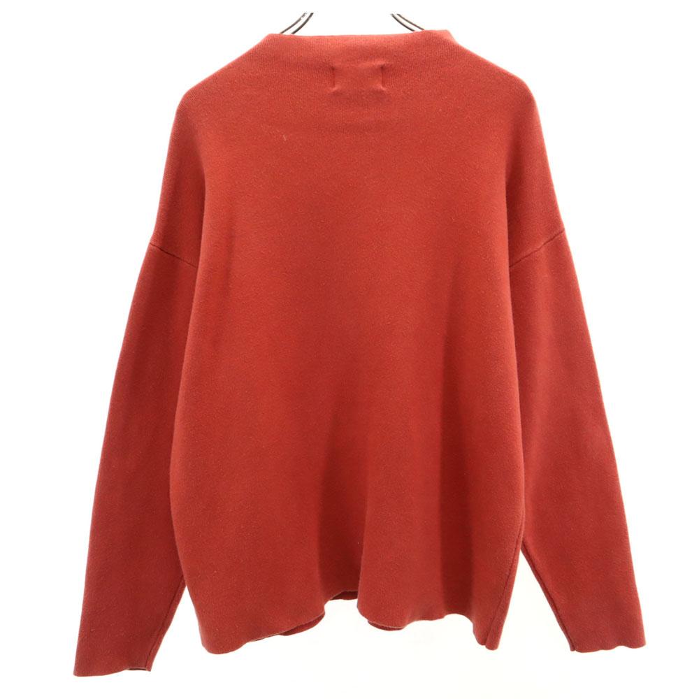 CLANE HOMME Long Sleeve Sweater 1 Vermilion Knit Men's Used