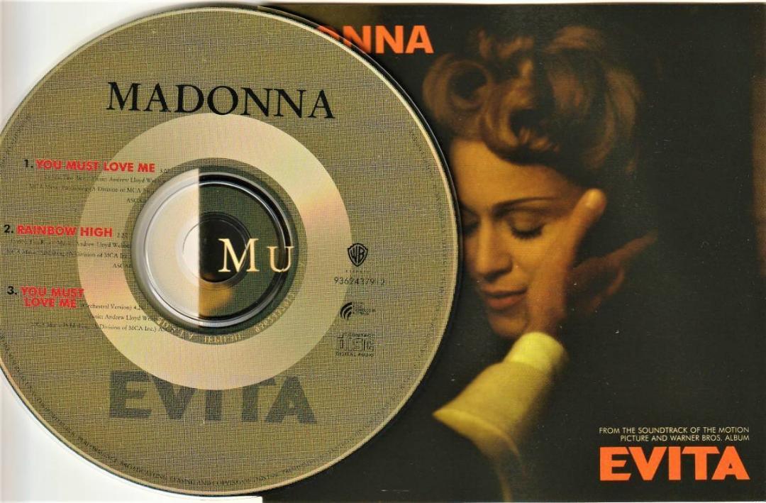 

[USED] Madonna You Must Love Me AU Gold CD Single